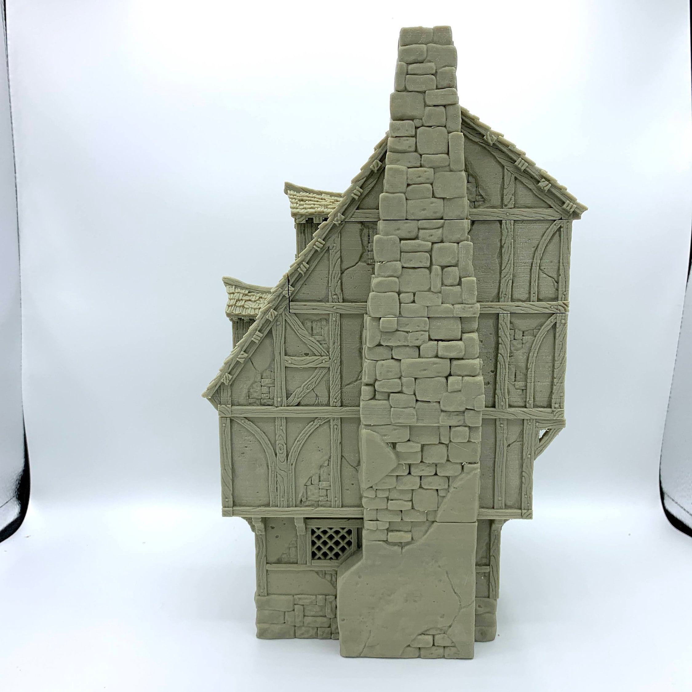 City Of Tarok - Large House 1 / 28mm Wargame / RPG 3d Printed Tabletop Terrain