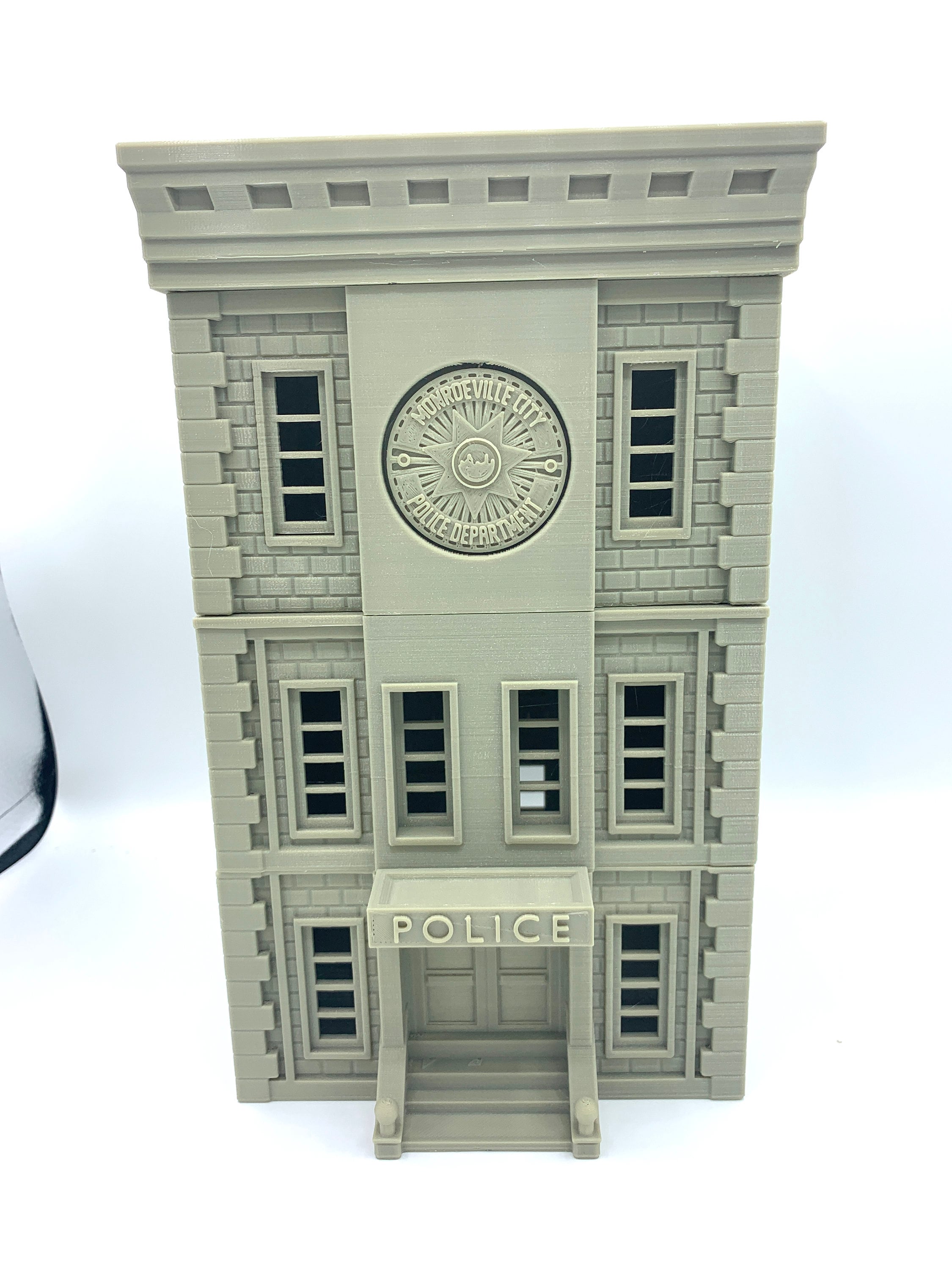 3d Printed Police Station / Crisis Protocol Compatible Option / Corvus Games Terrain Licensed Printer / Print to Order