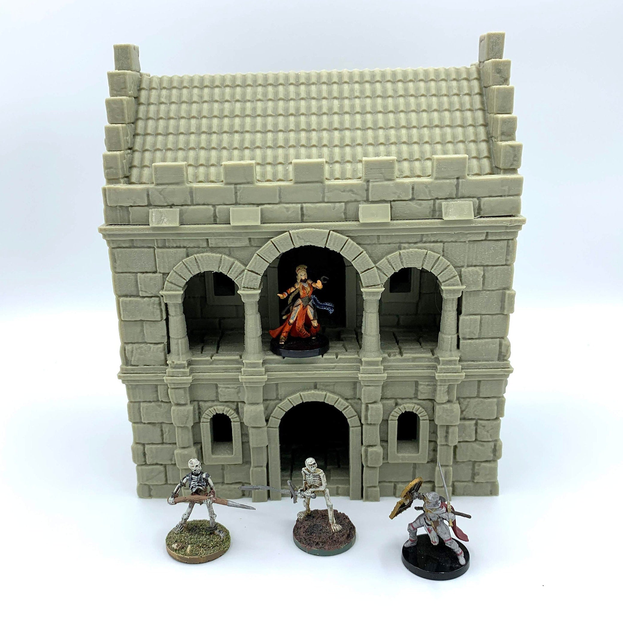 Arkenfel House 1 / Dark Realms Terrain / RPG and Wargame 3d Printed Tabletop Terrain / Licensed Printer