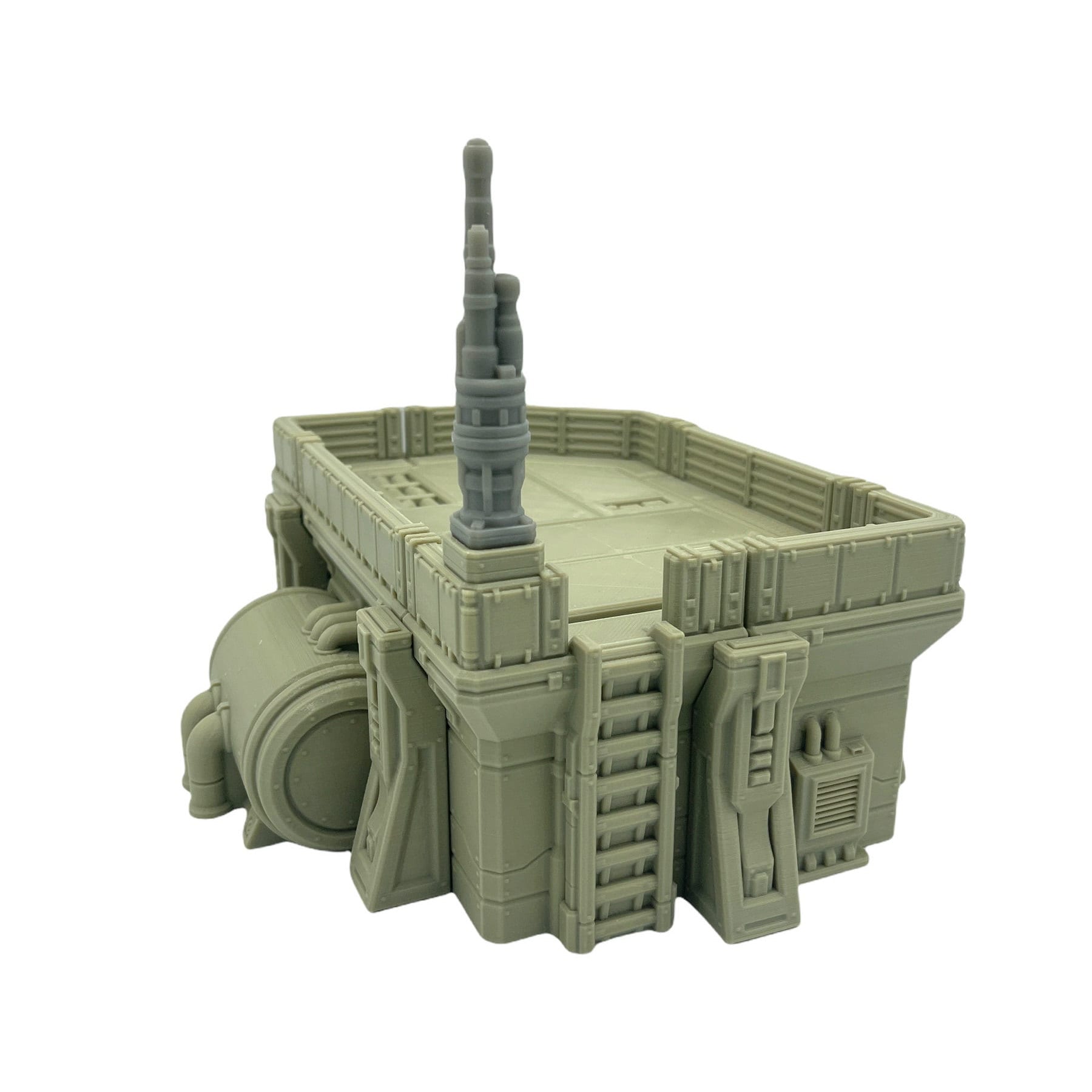 Outpost 21 - Cryolab / Forbidden Prints / RPG and Wargame 3d Printed Tabletop Terrain / Licensed Printer