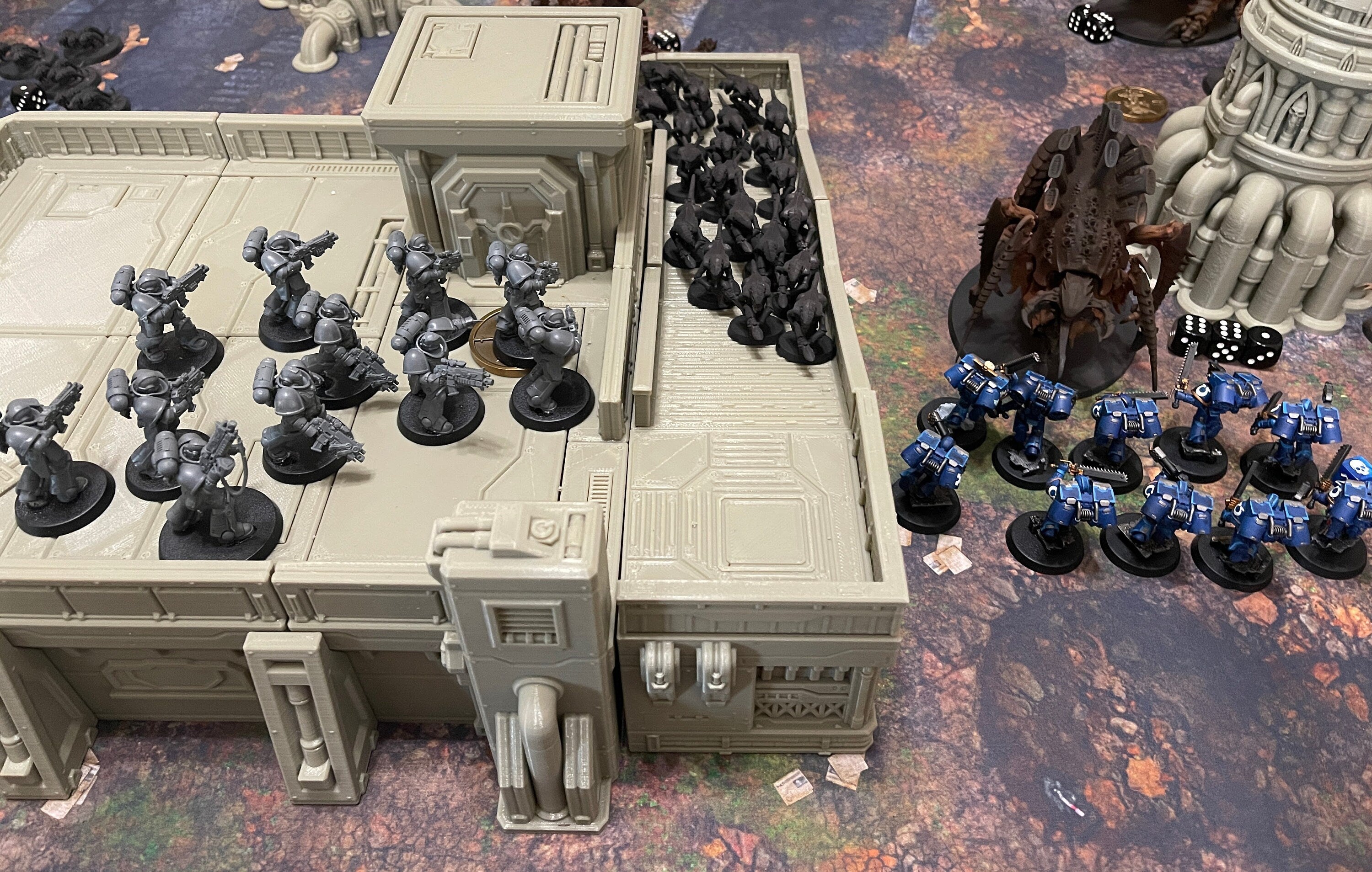 Outpost 21 - Command Post / Forbidden Prints / 3d Printed Tabletop Terrain / Licensed Printer