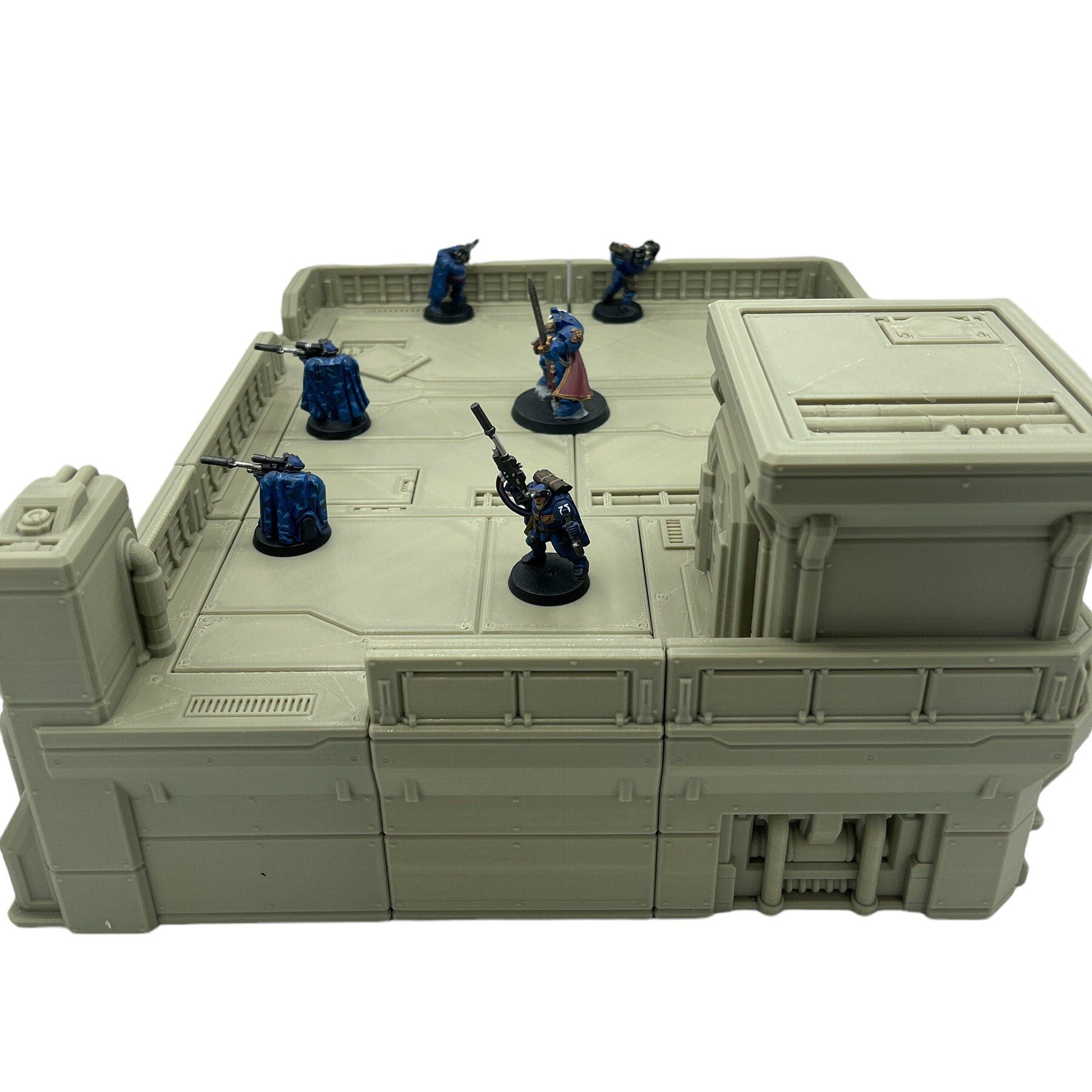 Outpost 21 - Command Post / Forbidden Prints / 3d Printed Tabletop Terrain / Licensed Printer