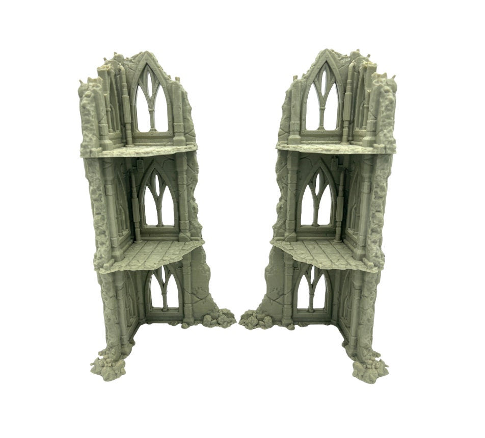 Tower Ruins 1 - Ruins of the Empire / Forbidden Prints / 3d Printed Tabletop Terrain / Licensed Printer