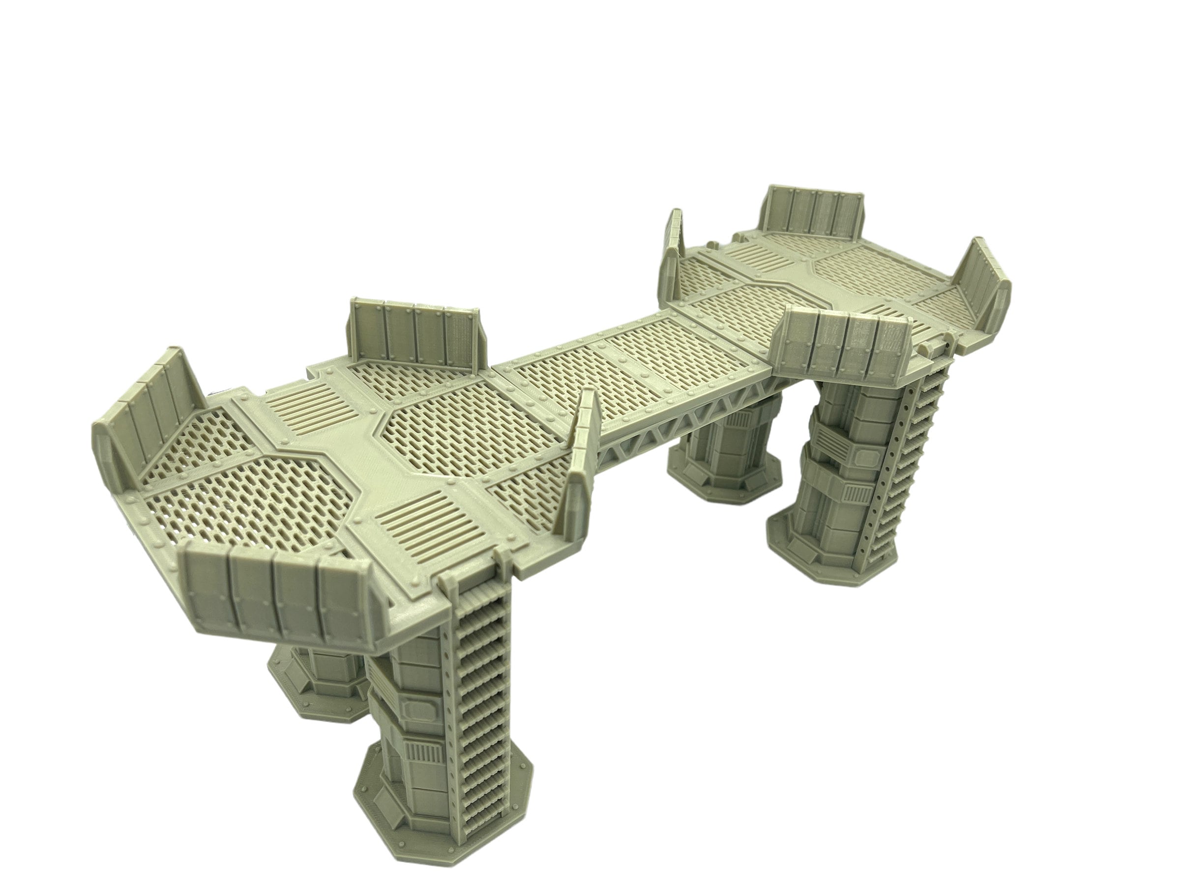 City Dock Platform 2 / Sacrusmundus / RPG and Wargame 3d Printed Tabletop Terrain / Licensed Printer