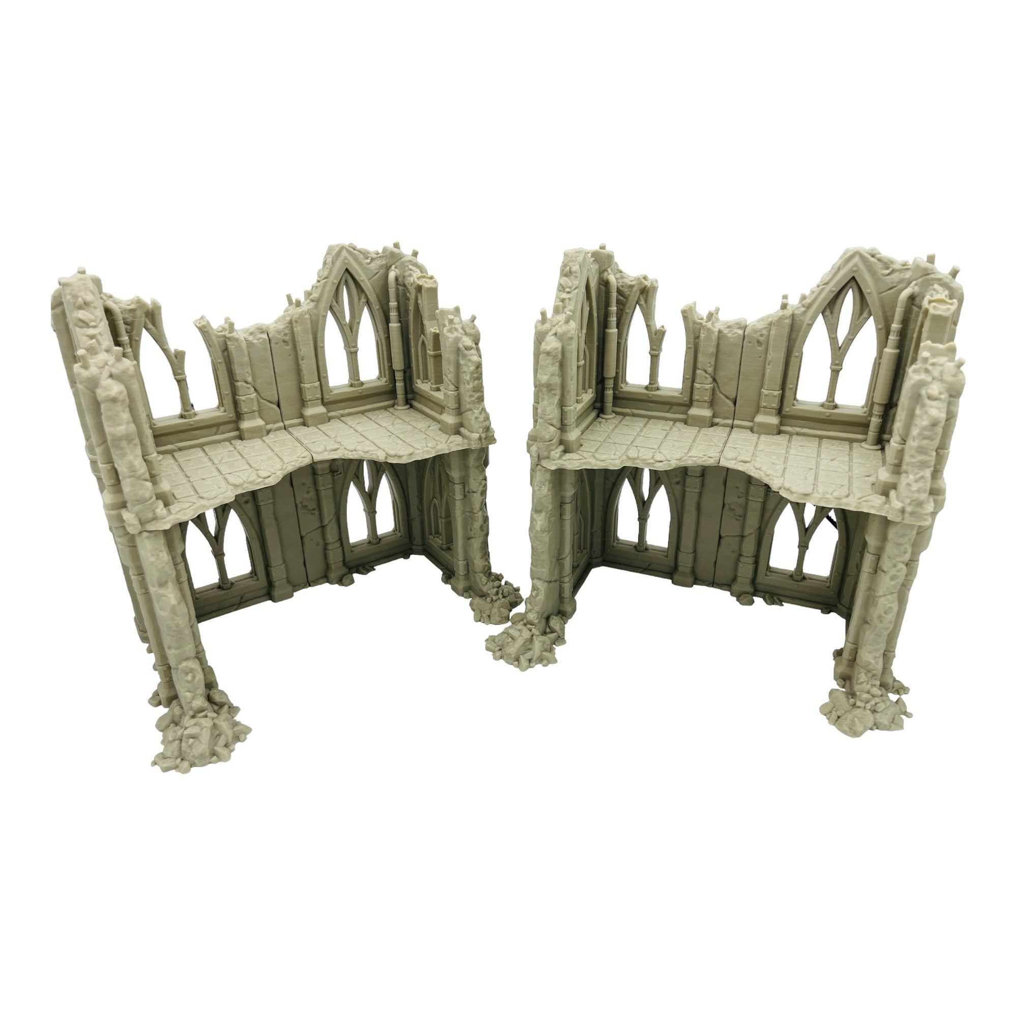 Ruined Structure 1 - Ruins of the Empire / Forbidden Prints / RPG and Wargame 3d Printed Tabletop Terrain / Licensed Printer