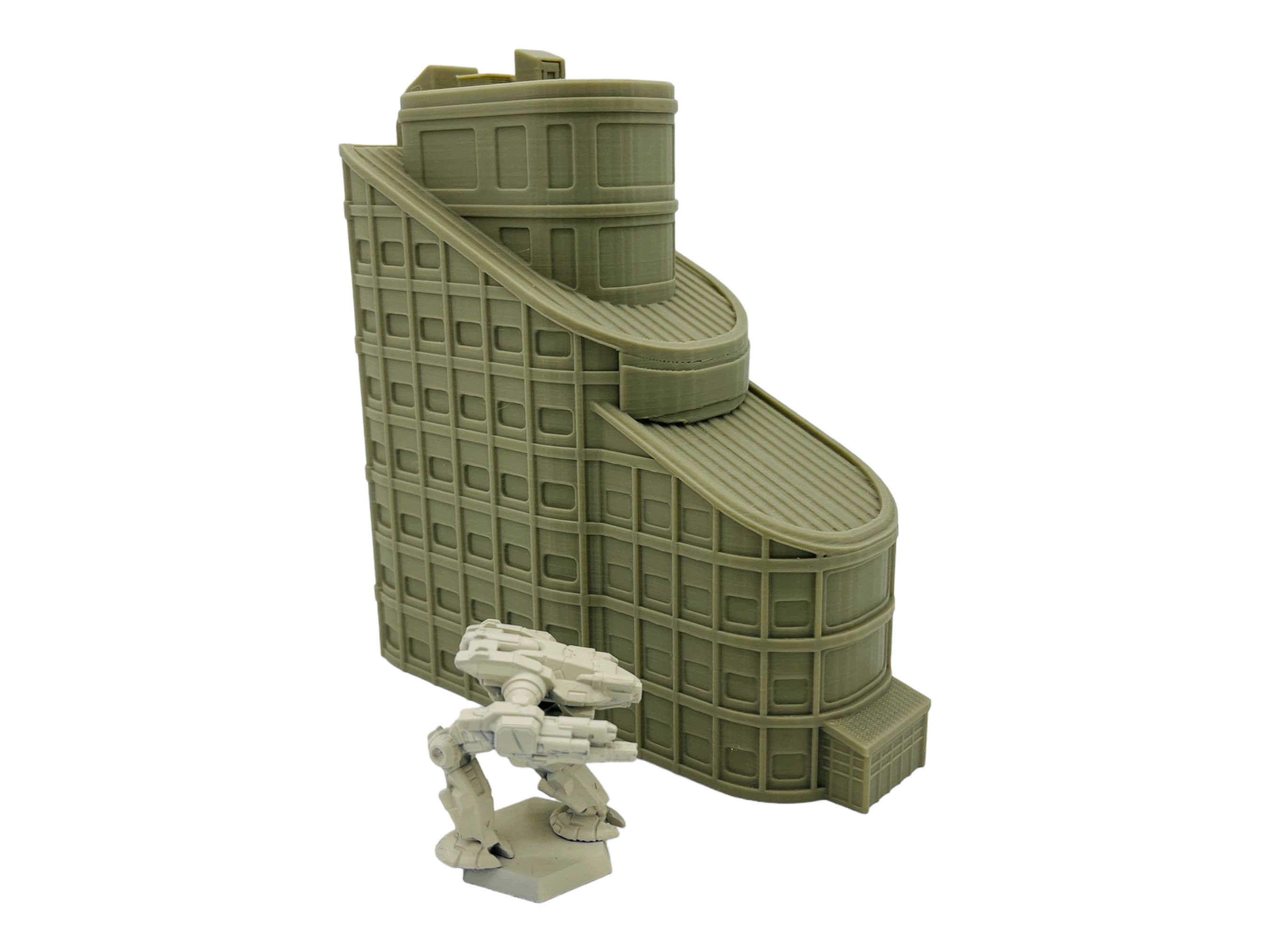 Mecha City Downtown Bundle 1 - Epic Scale Terrain (6mm - 8mm compatible)