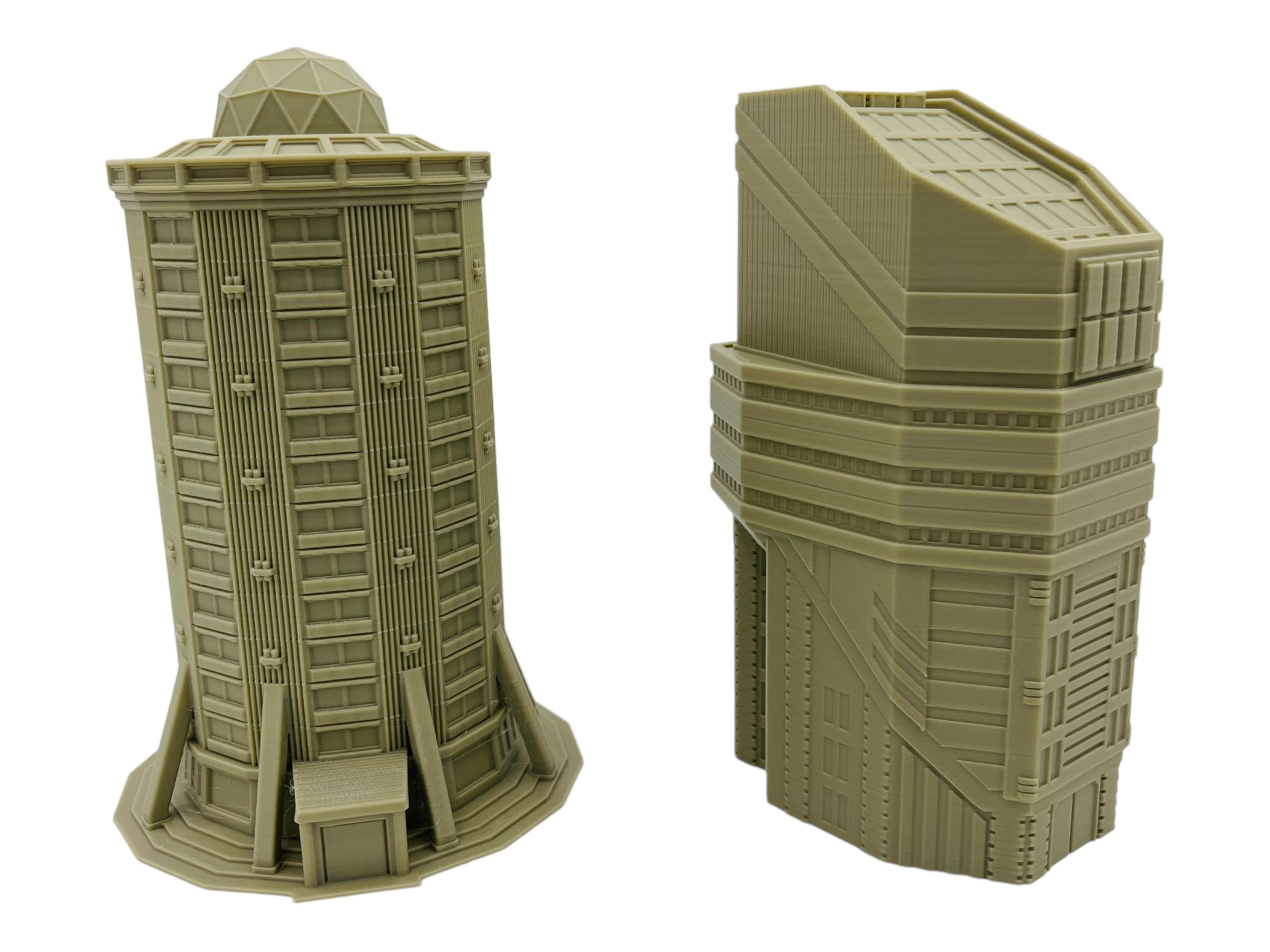 Mecha City Downtown Bundle 2 - Epic Scale Terrain (6mm - 8mm compatible)