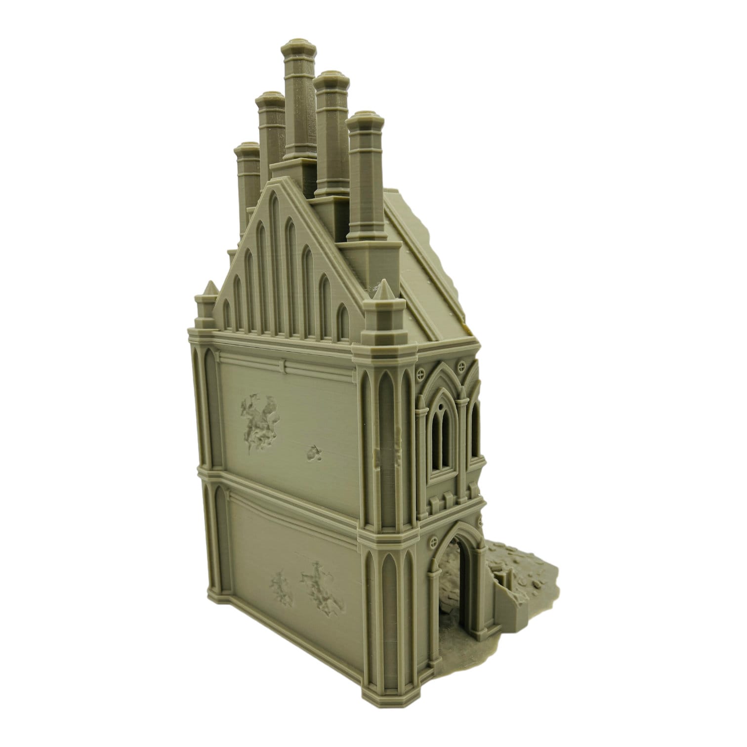 Imperial Industrial Ruins 1 / 40k Terrain / Legion Terrain