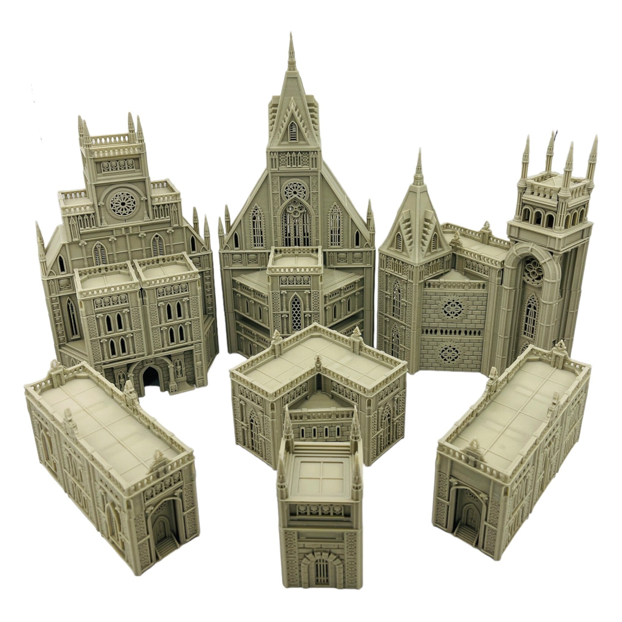Imperialis Gothic Bundle 3 - Epic Scale Terrain (6mm - 8mm compatible) / Imperialis / Alpha Stike / Titanticus