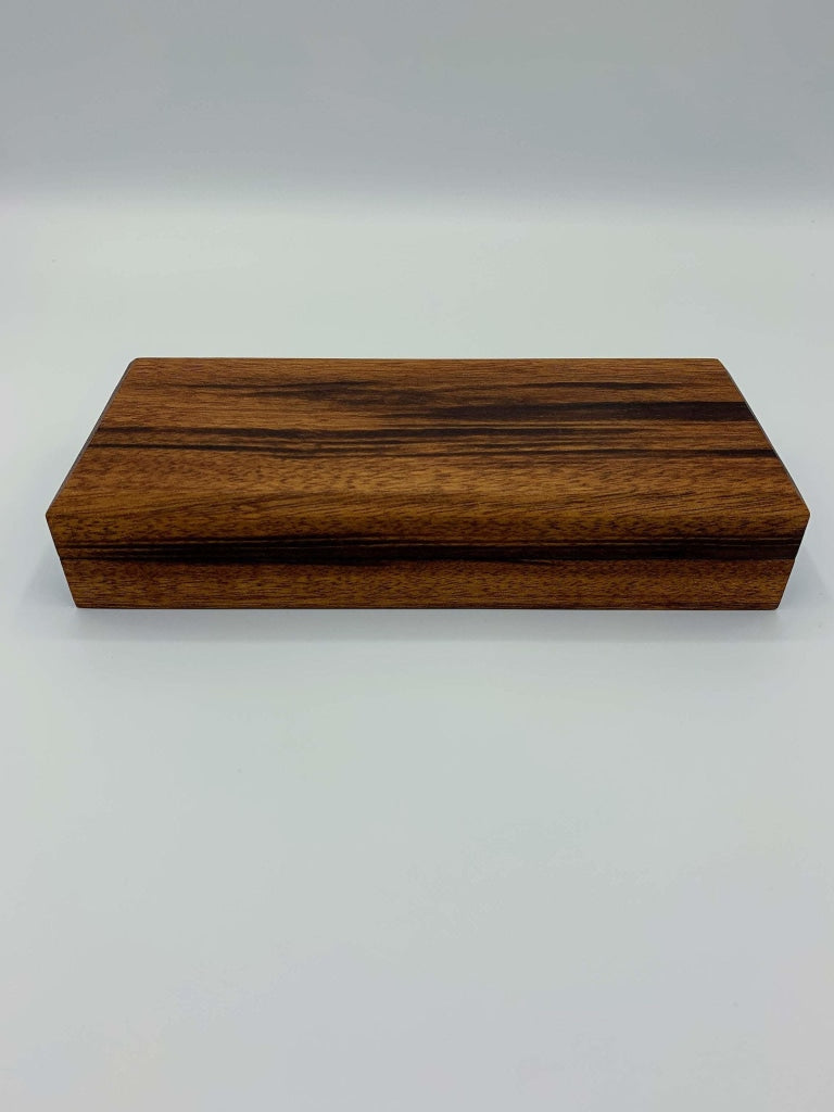 Tigerwood Hardwood Dice Box - Rare Wood Class - EDC - PH3D -